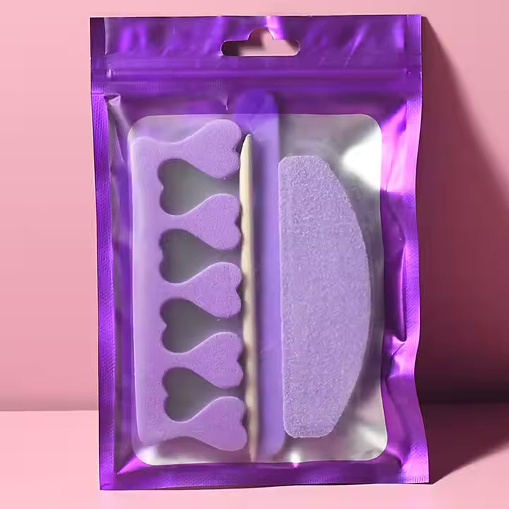 Hign Quality 4 in 1 Nail Pedicure Care Tools Disposable-3