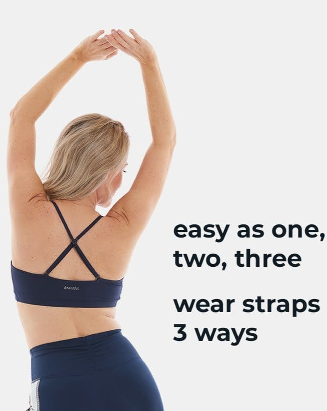 Adjustable Bra – Night Swim Navy-2