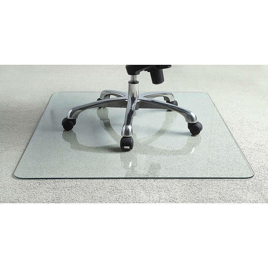 Heavy Duty 36 Inch Tempered Glass Chair Mat-0