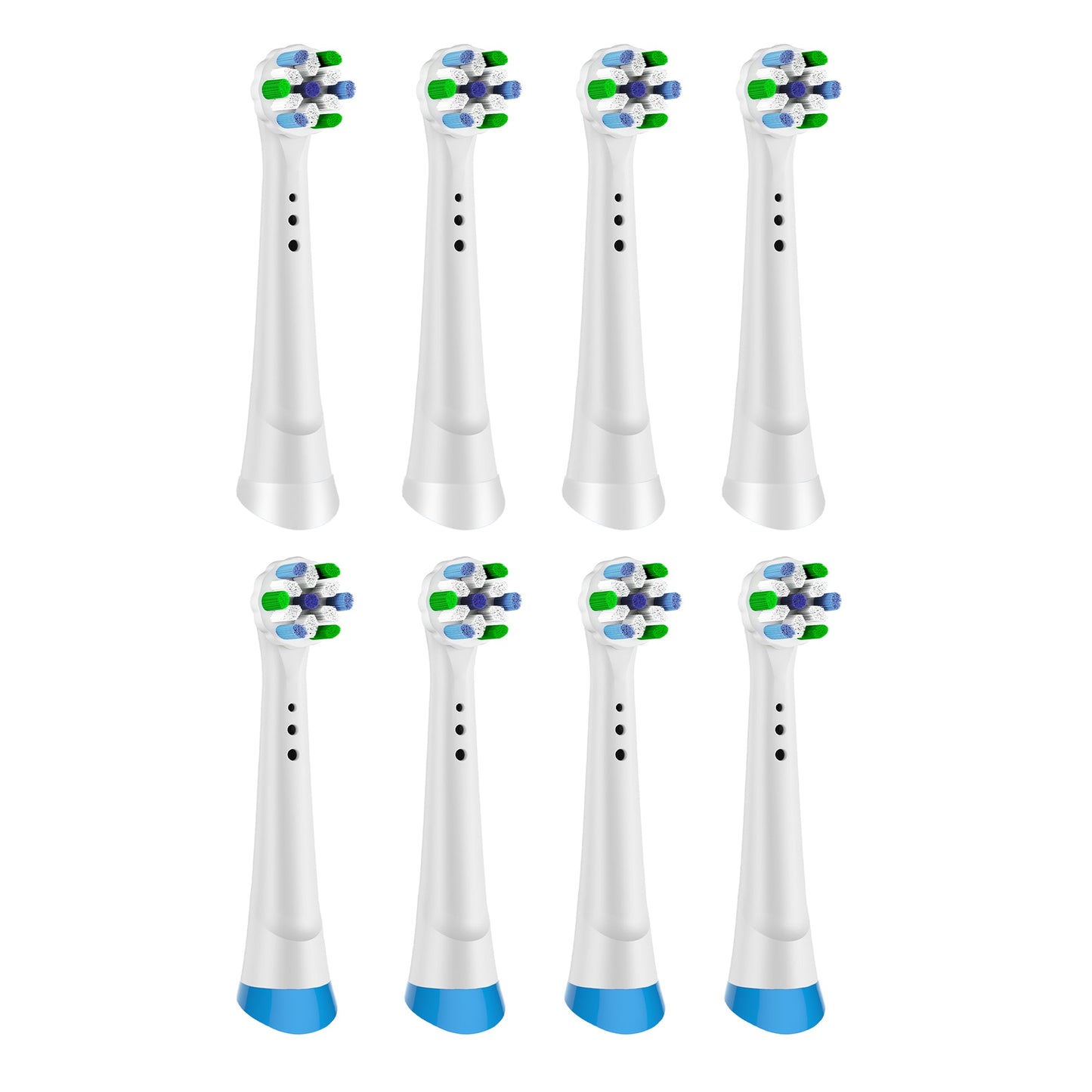 8-Pack Replacement Brush Heads Compatible with Oral-B iO Series 2–10-0
