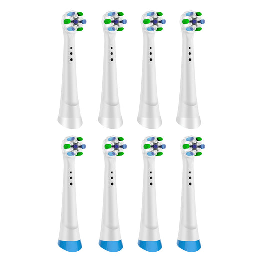 8-Pack Replacement Brush Heads Compatible with Oral-B iO Series 2–10-0