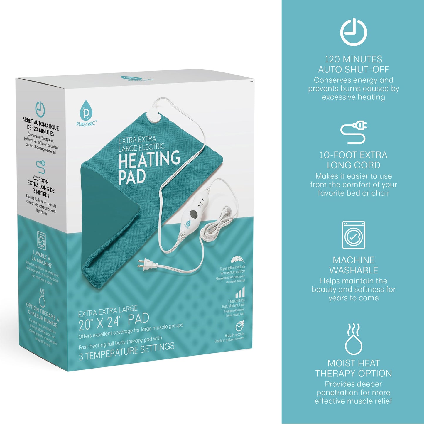 Extra Extra Large Electric Heating Pad-4