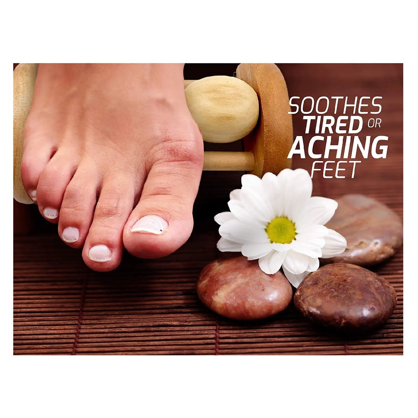 All Natural Wooden Foot Massager Roller-4