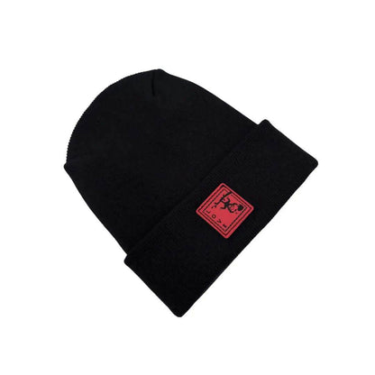 Haakwear Exclusive Love-Inspired H-Stitch Beanie – Limited Edition  Black Hat with Love Monkey-3