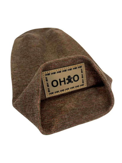 Haakwear H-Stitch Beanie Ohio, The Brown's Cookie Edition - Exclusive Christmas Hat Collection Burgundy / Green Fusion-4