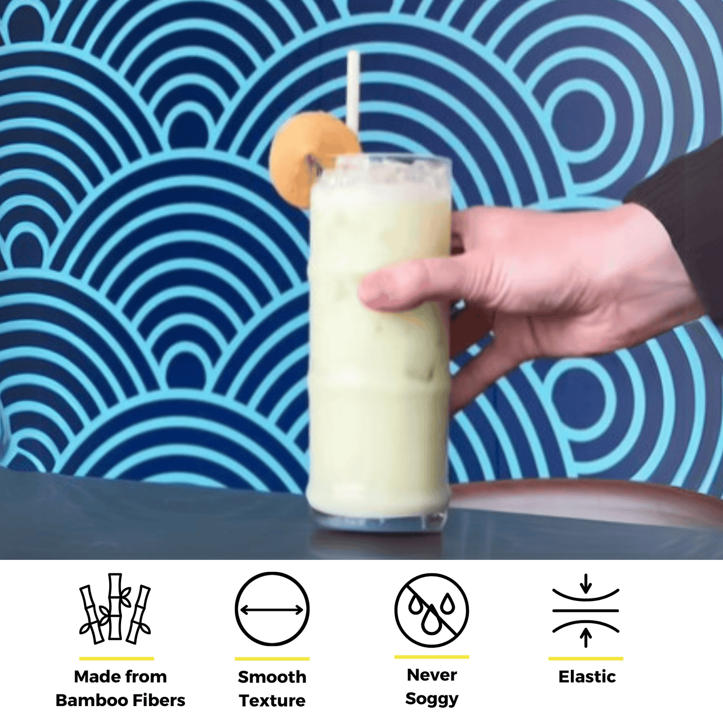 7.9" Bamboo Fiber Straws | 6mm-2