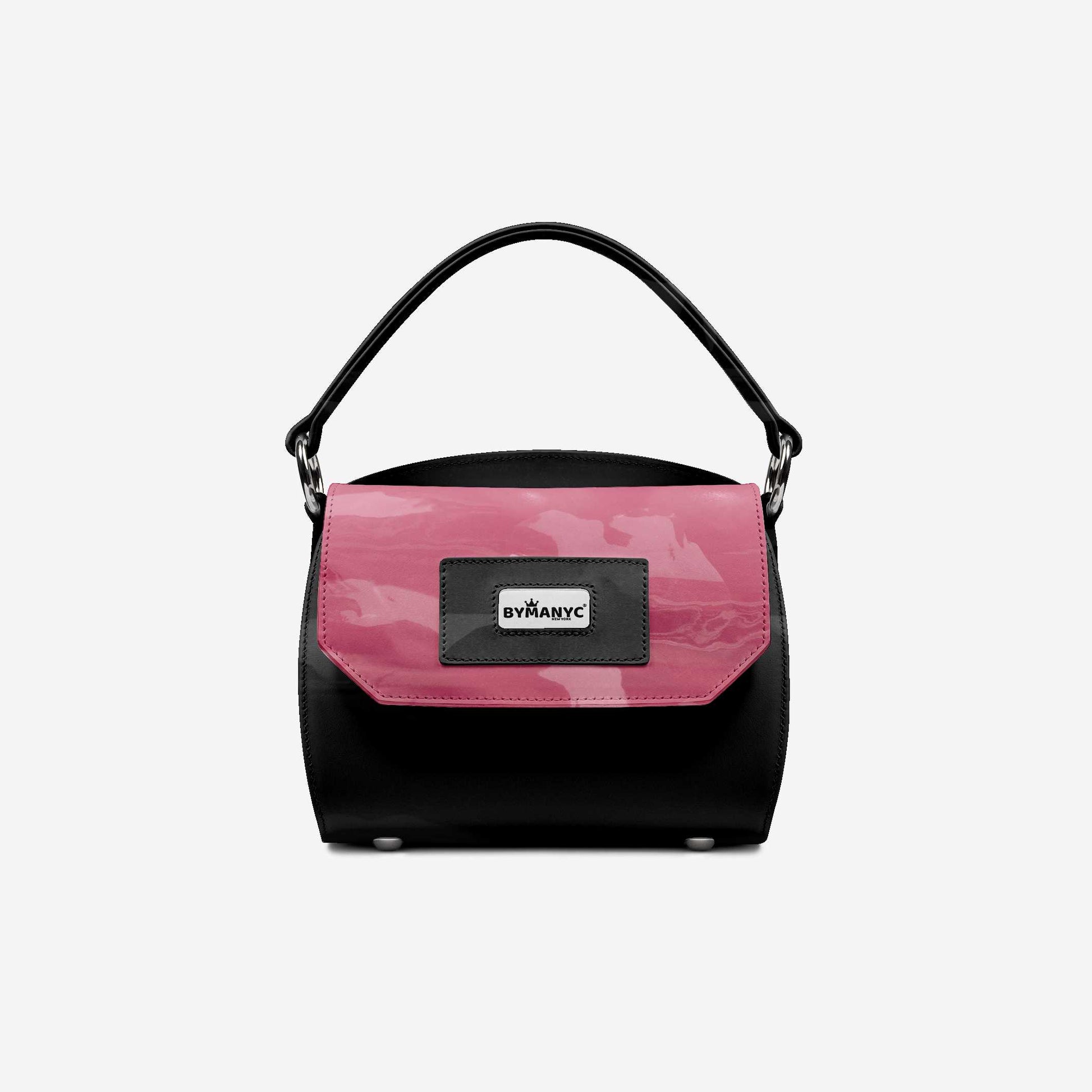 Handbag BYMANYC ® New York – Vegan Couture Trunk Mini in Manhattan Black-1