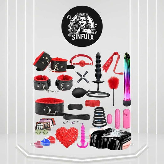 Ultimate BDSM Bondage & Restraint Essentials Kit-0