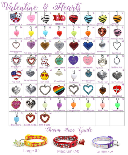 Hearts & Valentines Charms-0