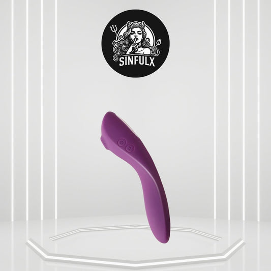 HeatWave Clitoral Suction Vibrator Dildo-0