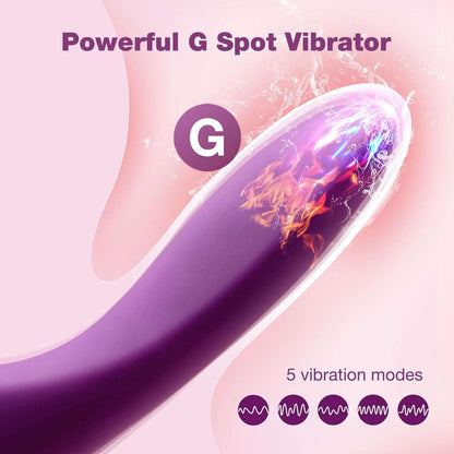 HeatWave Clitoral Suction Vibrator Dildo-2