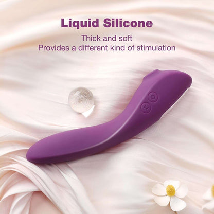 HeatWave Clitoral Suction Vibrator Dildo-4