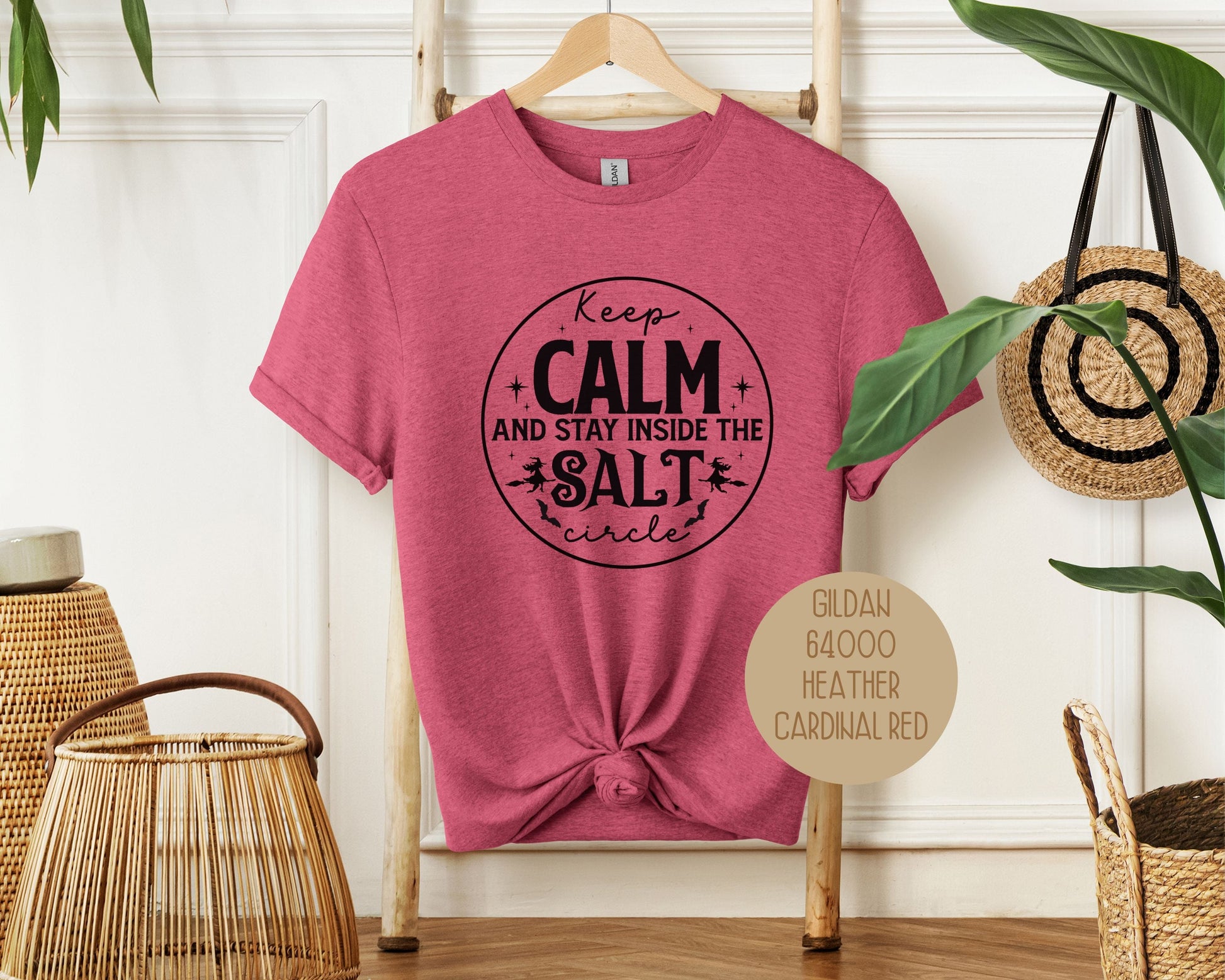 Keep Calm and Stay Inside Salt Circle Shirt-2