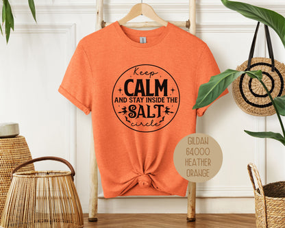 Keep Calm and Stay Inside Salt Circle Shirt-4