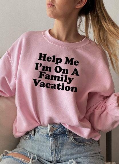 Help Me Im On A Sweat Shirt-1