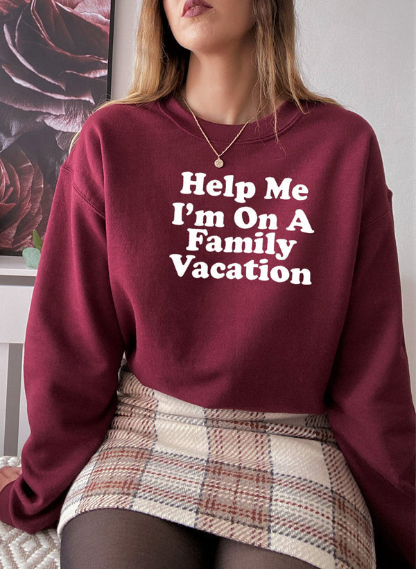 Help Me Im On A Sweat Shirt-2