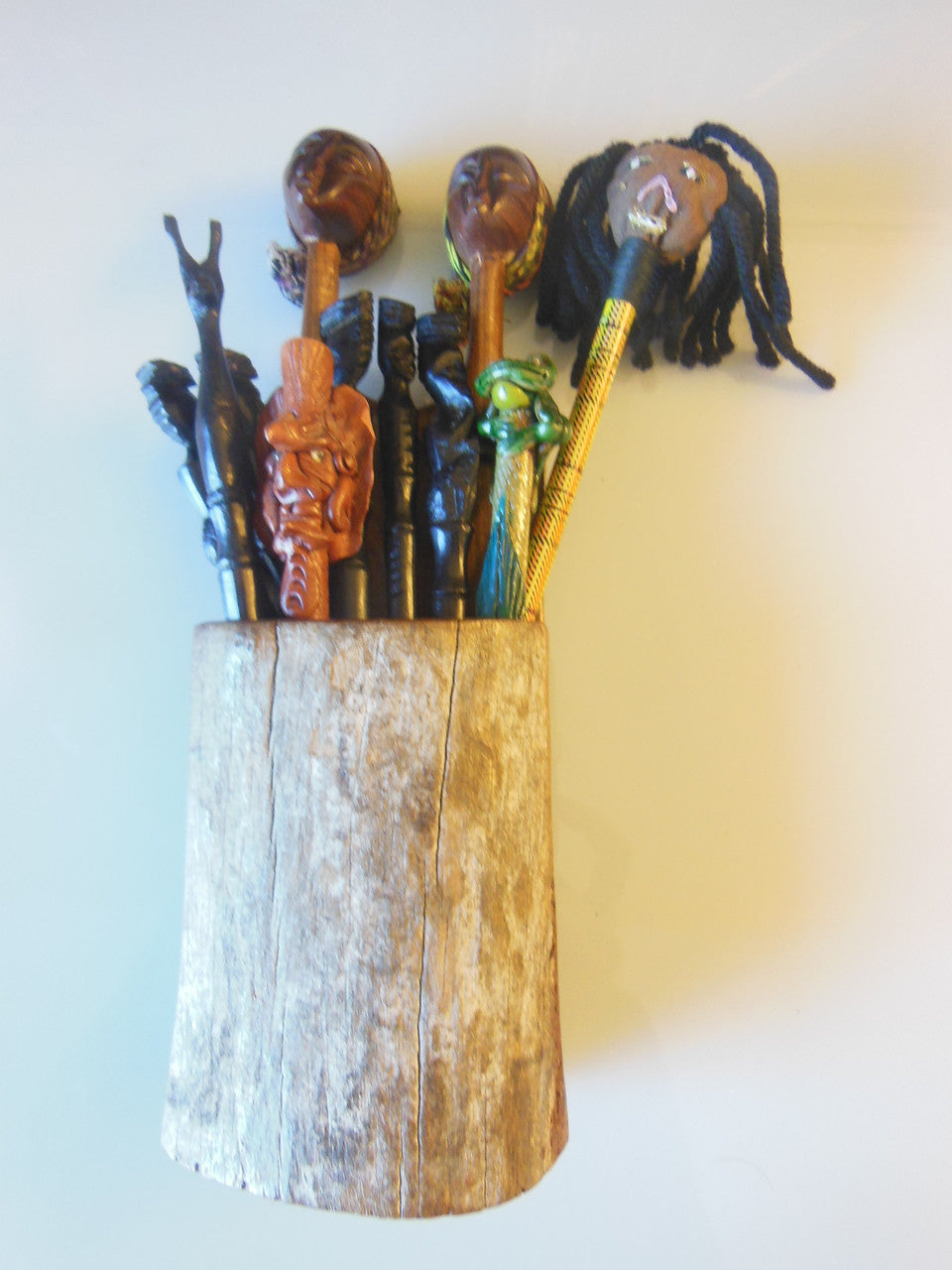 Funny Frog Pen from St Lucia-0