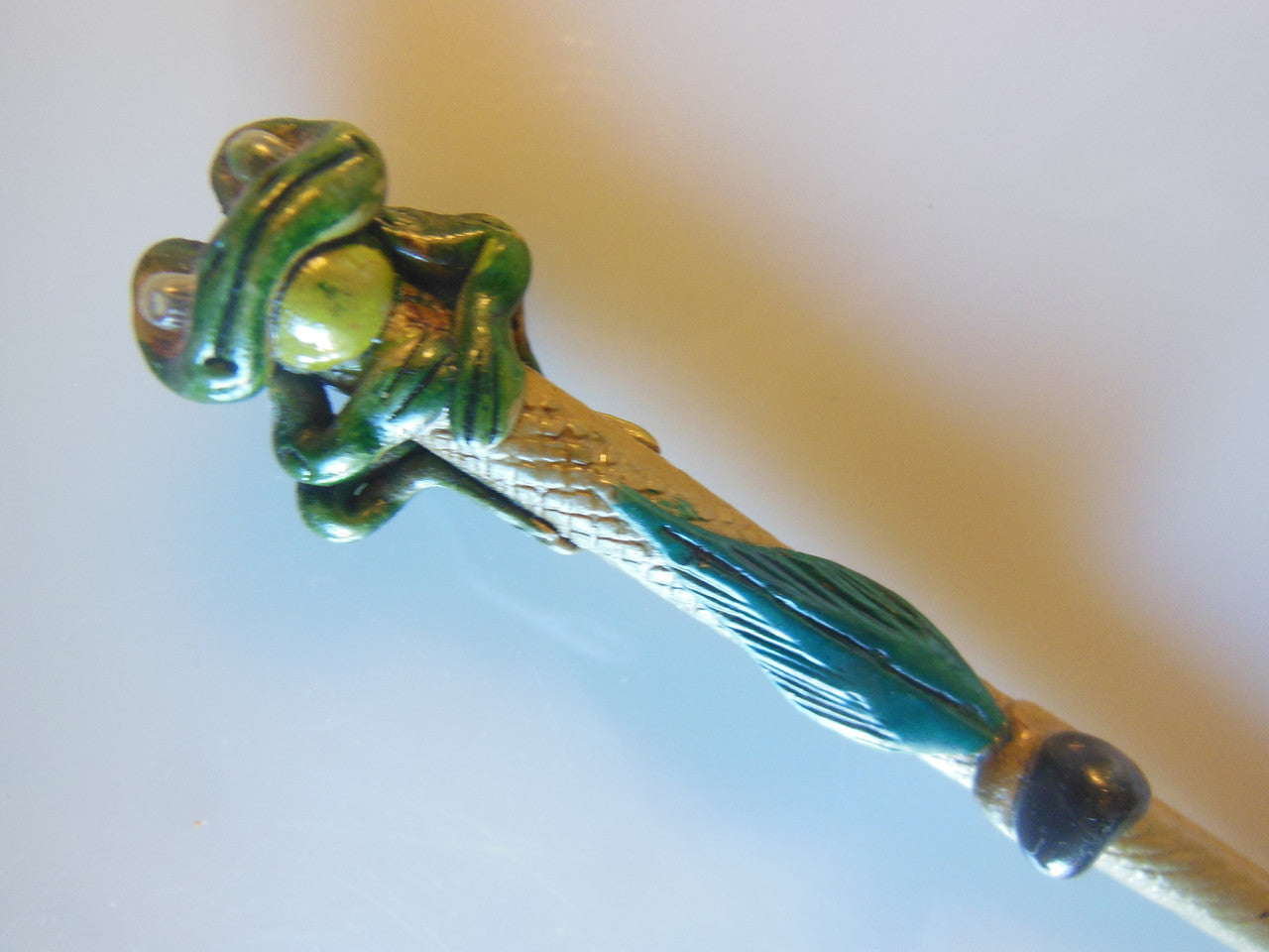 Funny Frog Pen from St Lucia-16