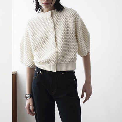 Honeycomb Cardigan, East Village | Women - BYMANYC ® New York-2