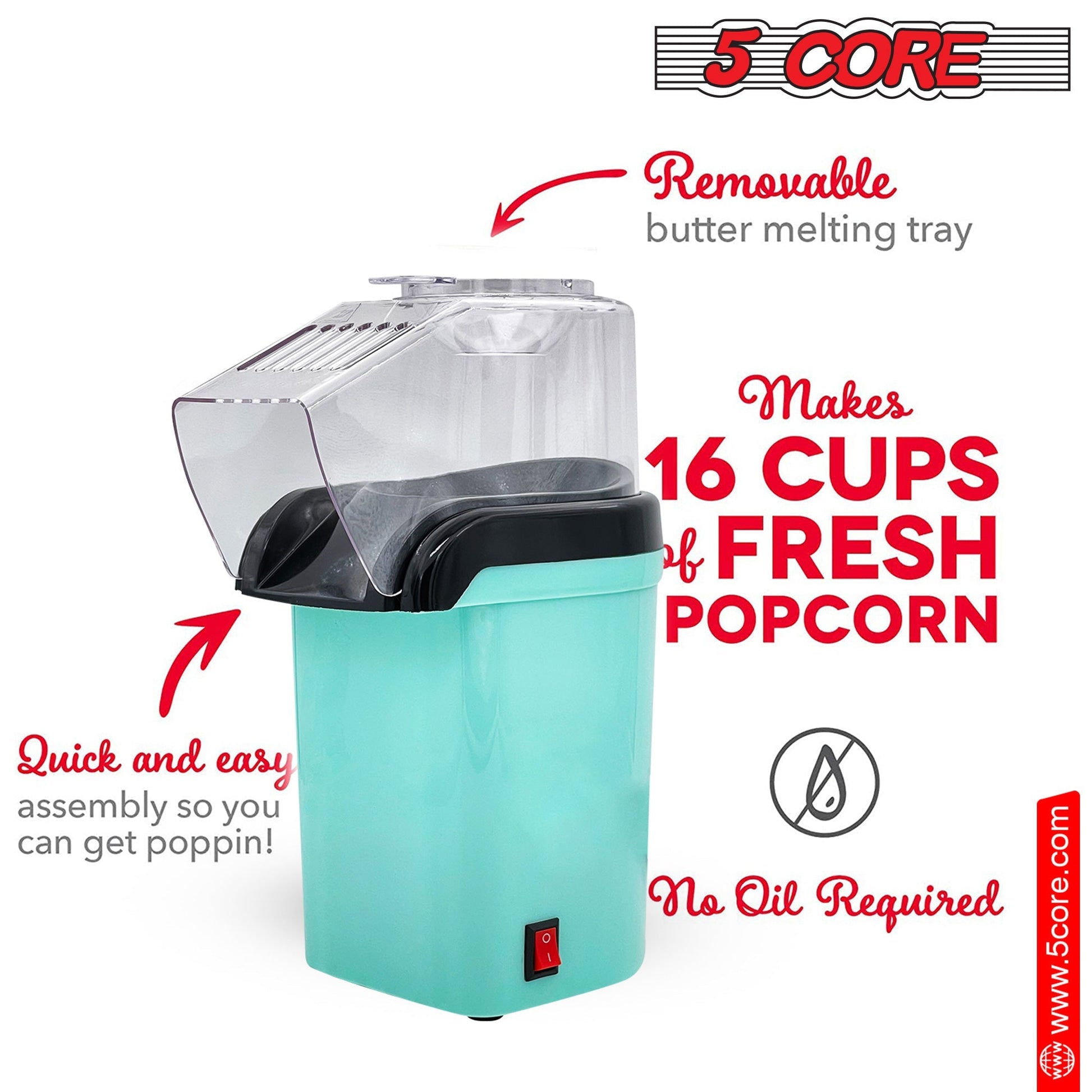 Hot Air Popcorn Machine-1