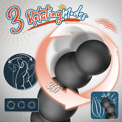 HyperLoop Rotating Anal Vibrator Penis Ring-2