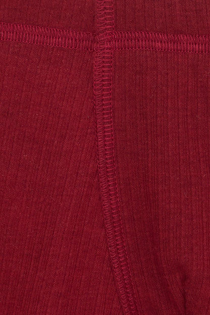 Lyocell-Wool Kids Boxers - Red-2