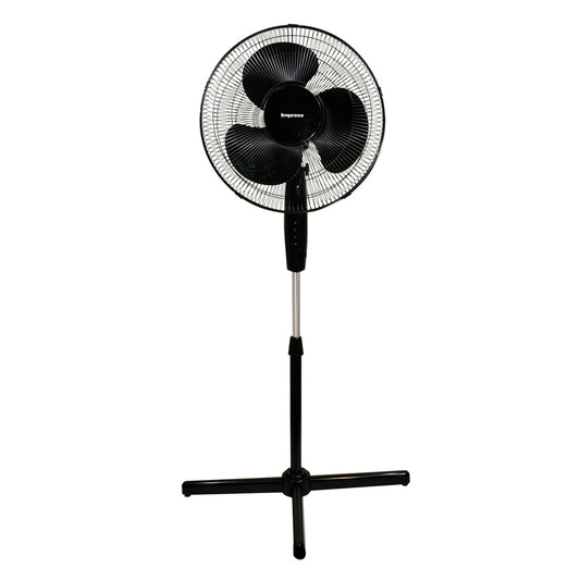 Impress Handi-Fan 16 Inch Oscillating Stand Fan in Black-0