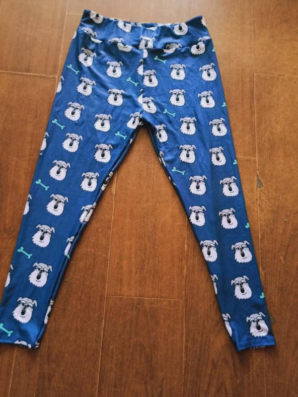 CLEARANCE Colorado Mini Schnauzer Rescue FUNDRAISER (Exclusive) - High-quality Handcrafted Vibrant Leggings-4