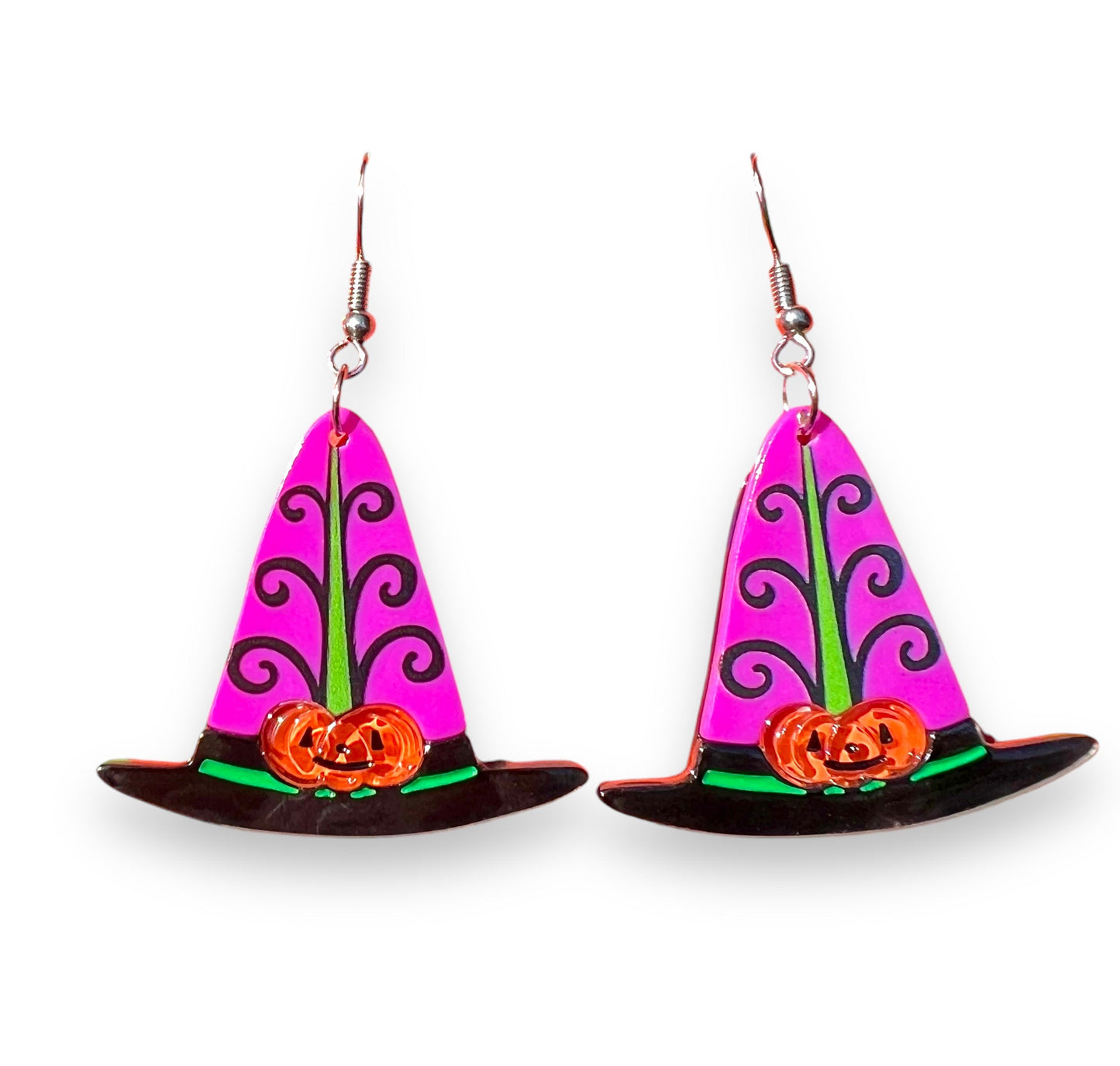 Hagatha's Hat Earrings by Johanna Parker x Lipstick & Chrome-0