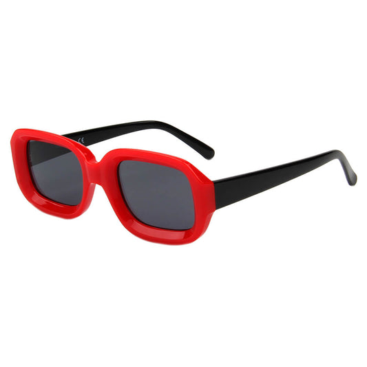 ERII - Women Retro Vintage Square Sunglasses-0