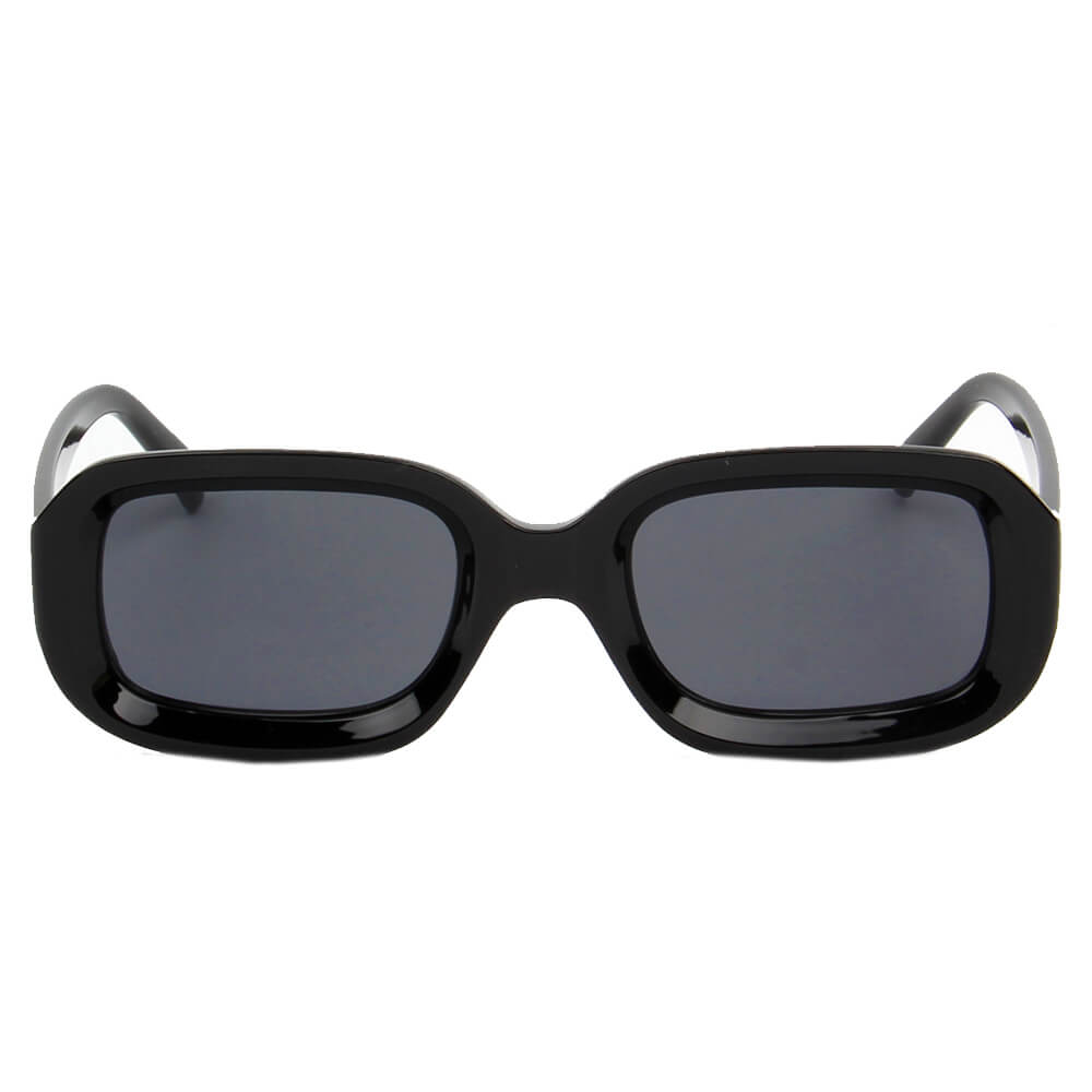 ERII - Women Retro Vintage Square Sunglasses-3