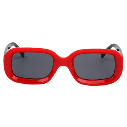 ERII - Women Retro Vintage Square Sunglasses-1