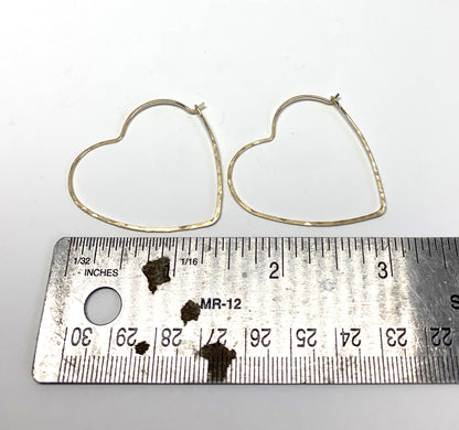 Heart Hoops - Size Large-2