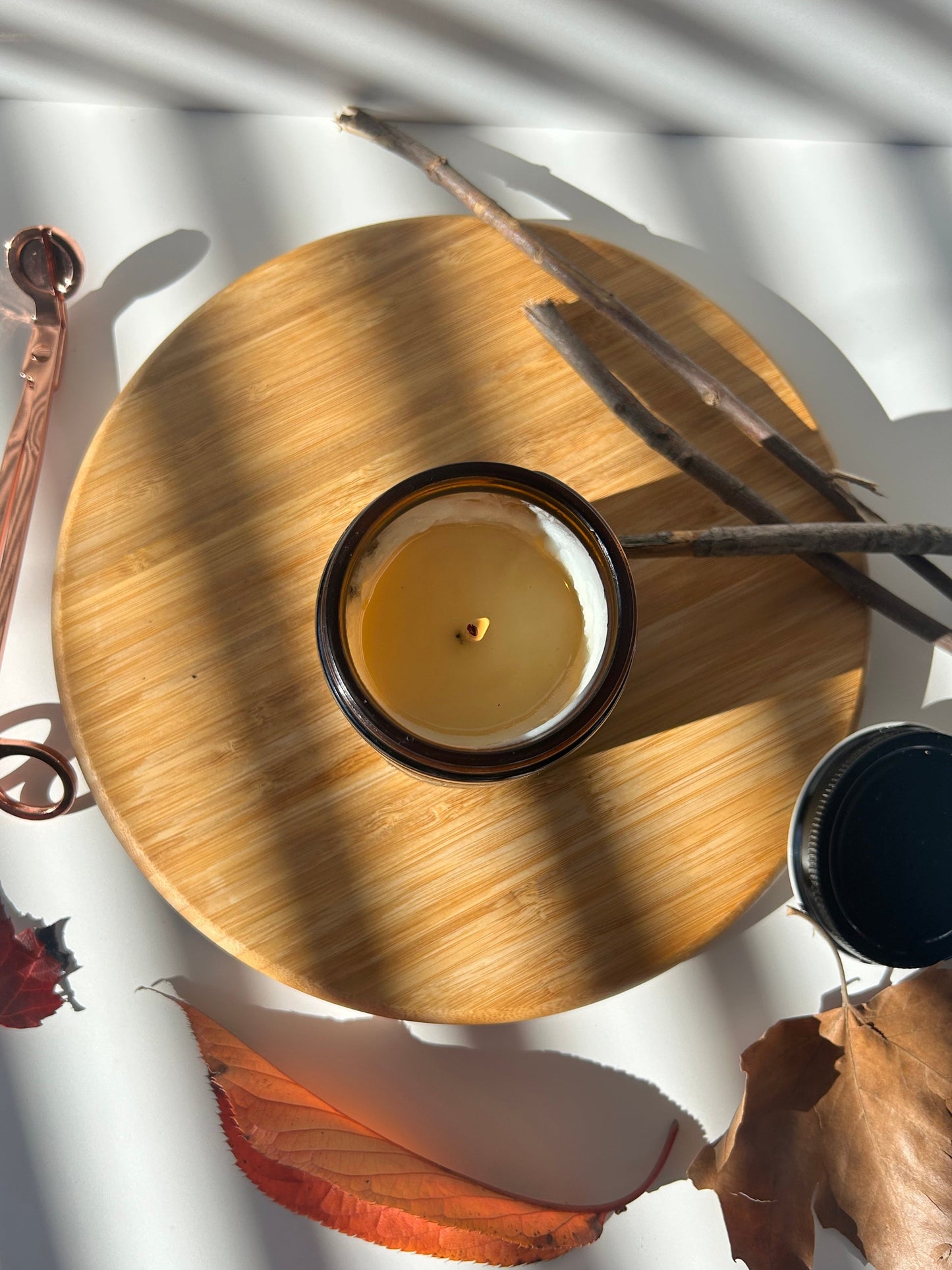 Earth, Musk & Fire Tallow Candle-4