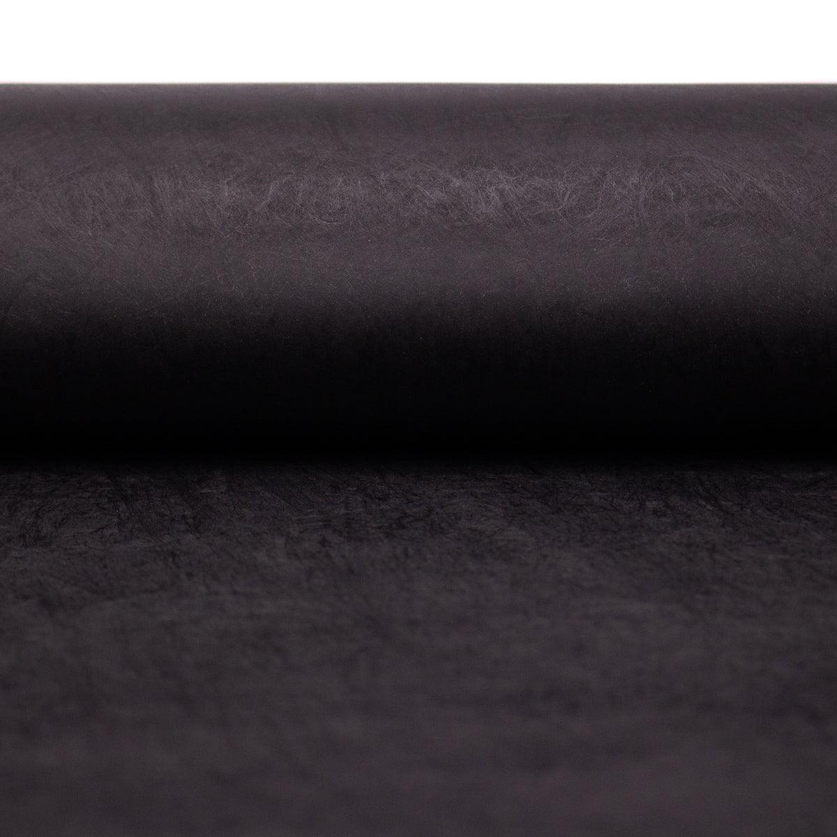 Black washable paper fabric 100x100cm PAF-31-0