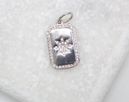 18K Gold Filled Star Tag Plate-2