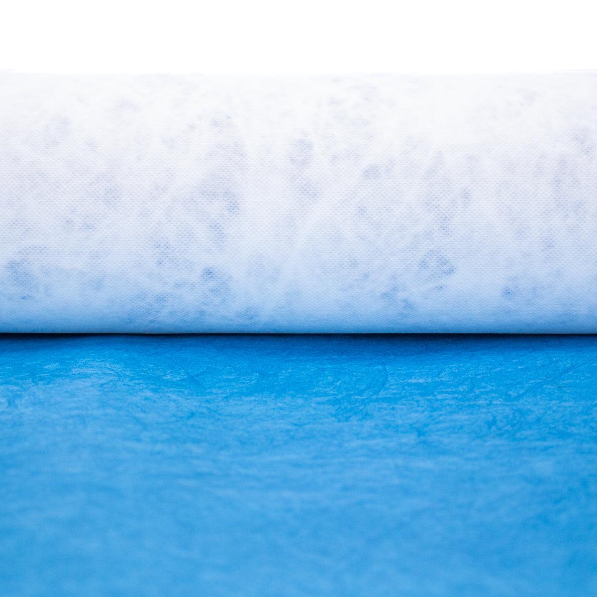 Blue washable paper fabric 100x100cm PAF-29-2