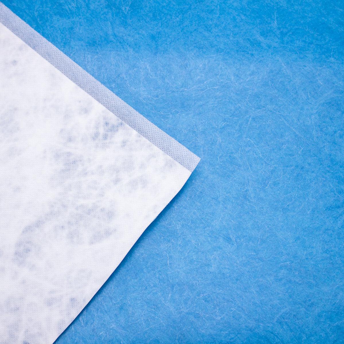 Blue washable paper fabric 100x100cm PAF-29-3