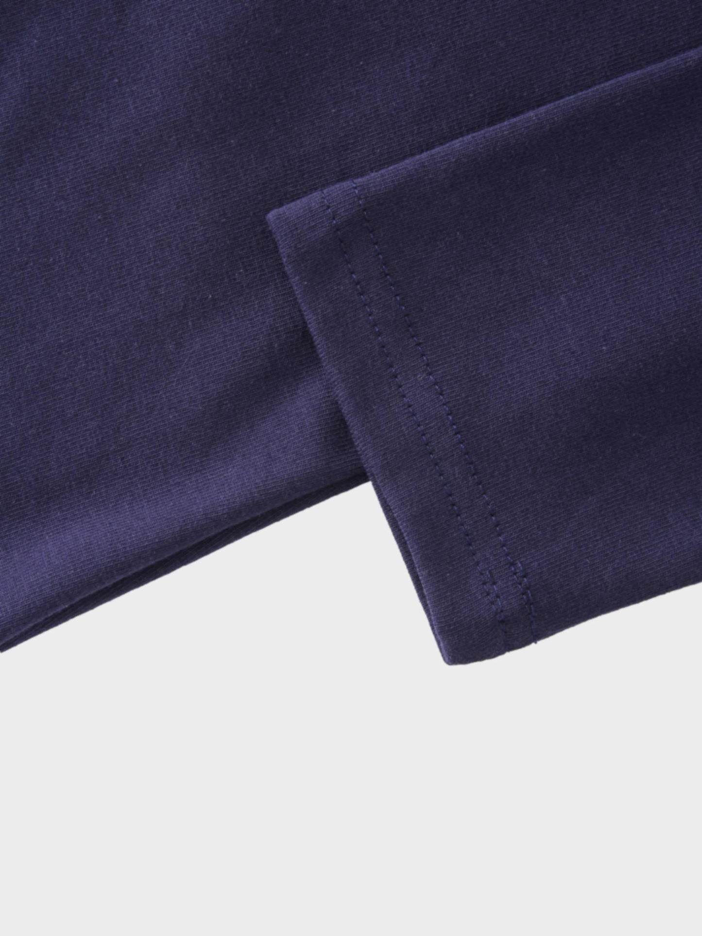 BASIC HIGH V TEE 3Q-NAVY-4