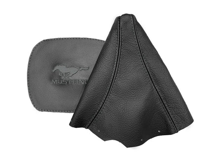 1994-2004 FORD MUSTANG GT Embroidered Leather Manual Shift Boot Cover-9