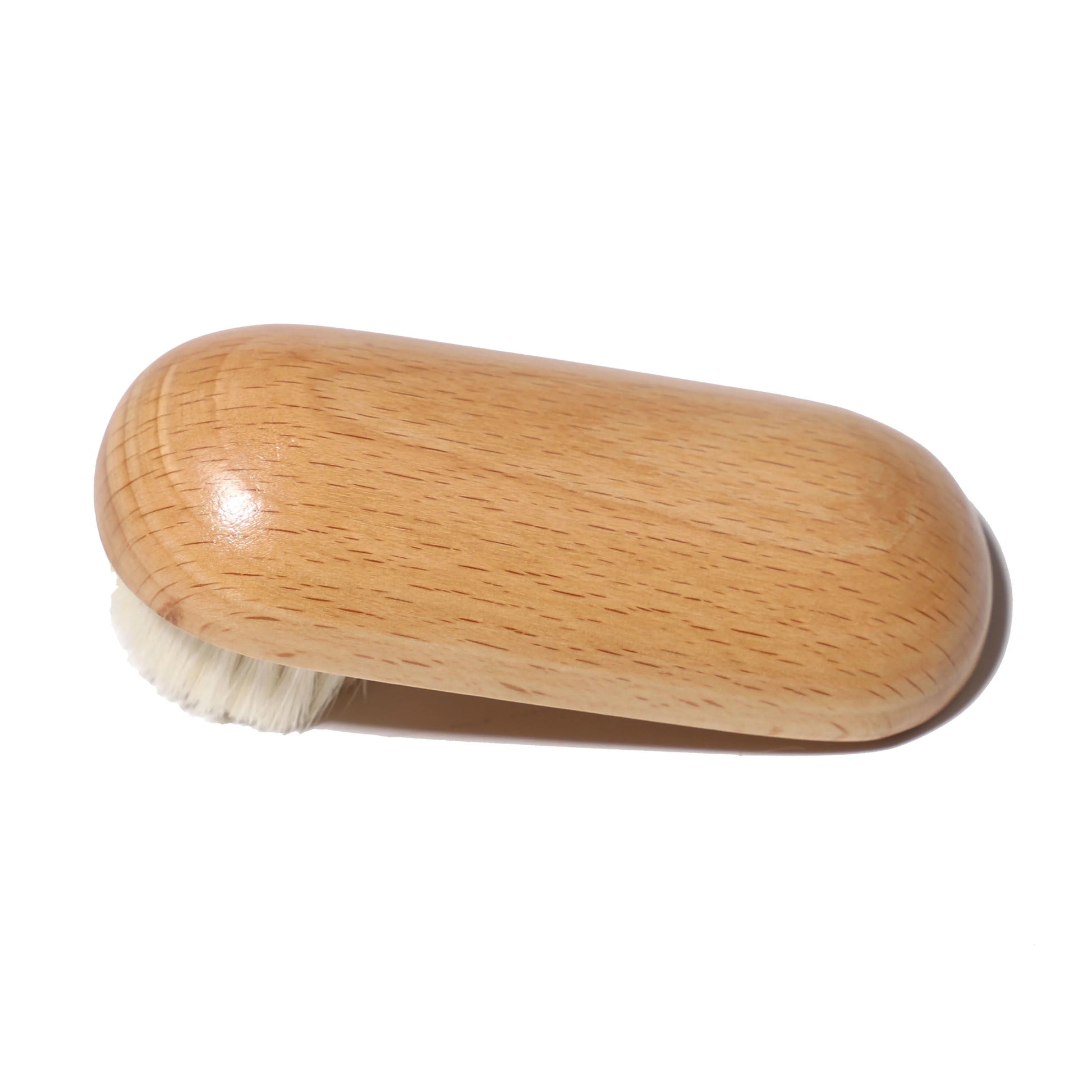 Bamboo Facial Massager with Goat Hair Bristles-2