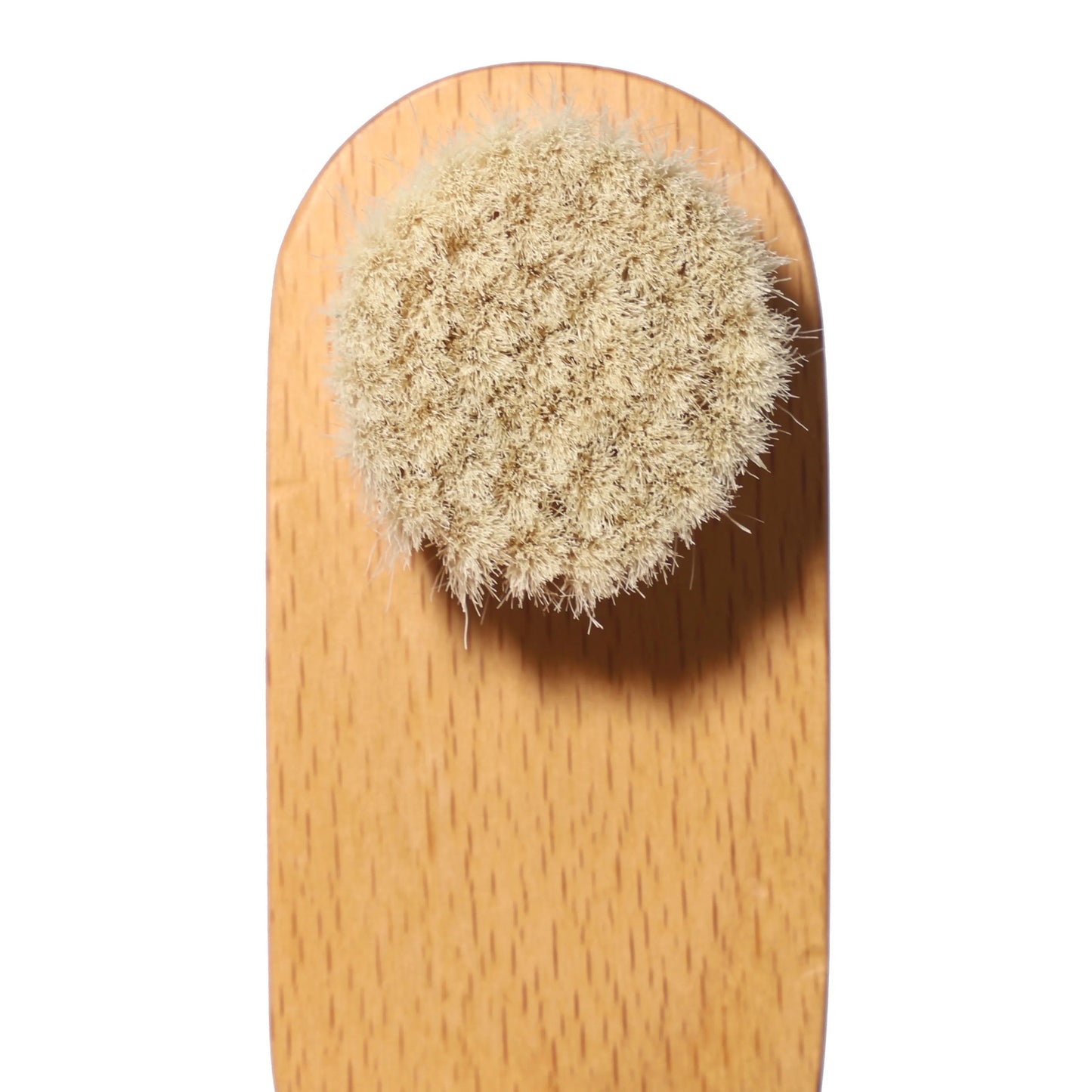 Bamboo Facial Massager with Goat Hair Bristles-3