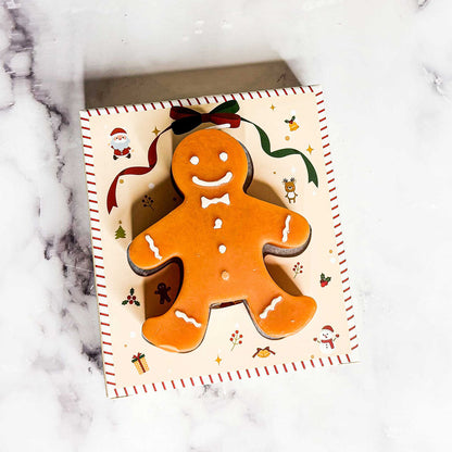 Gingerbread Man Candle-4
