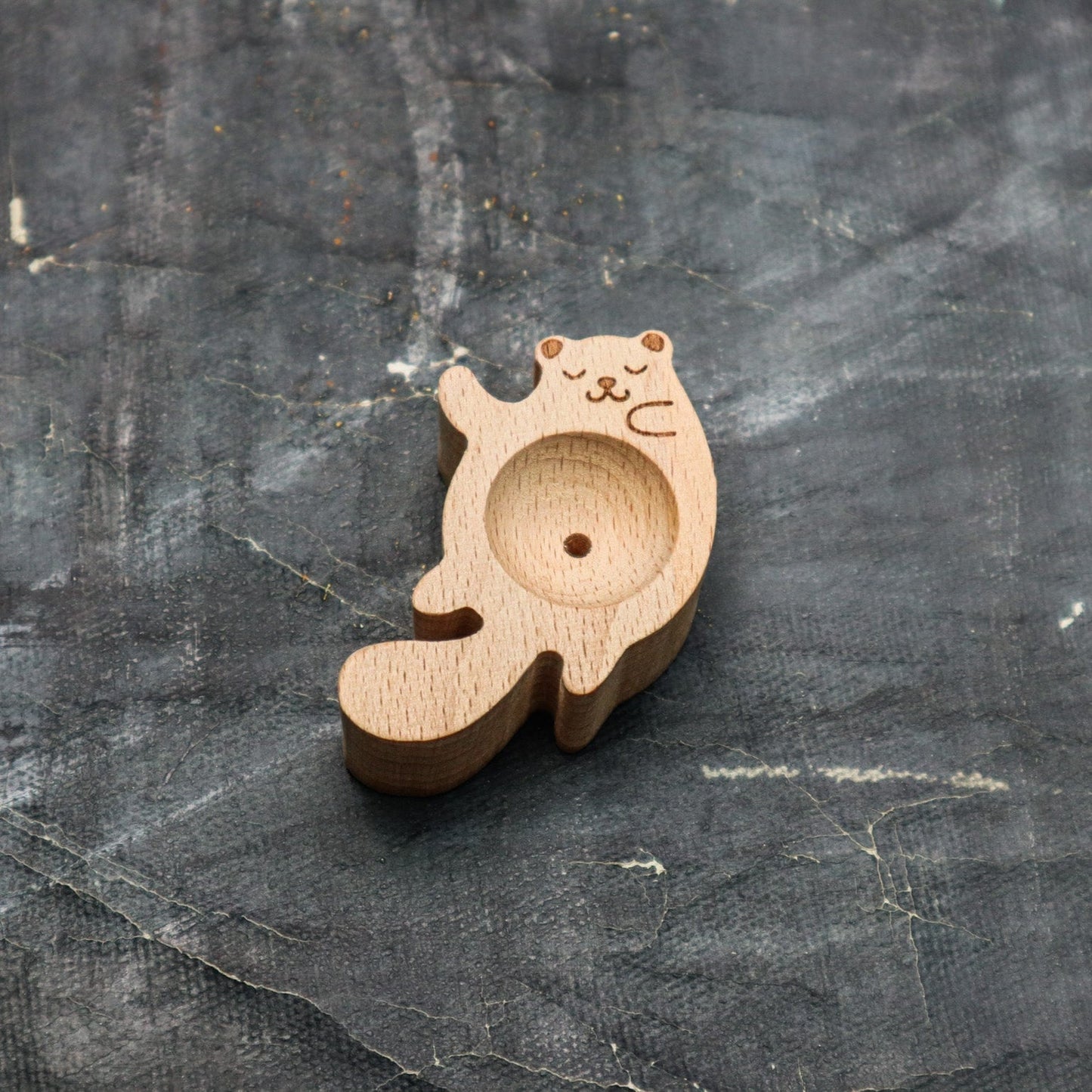 Beaver - Wooden Essential Oil Diffuser | Incense Holder-3