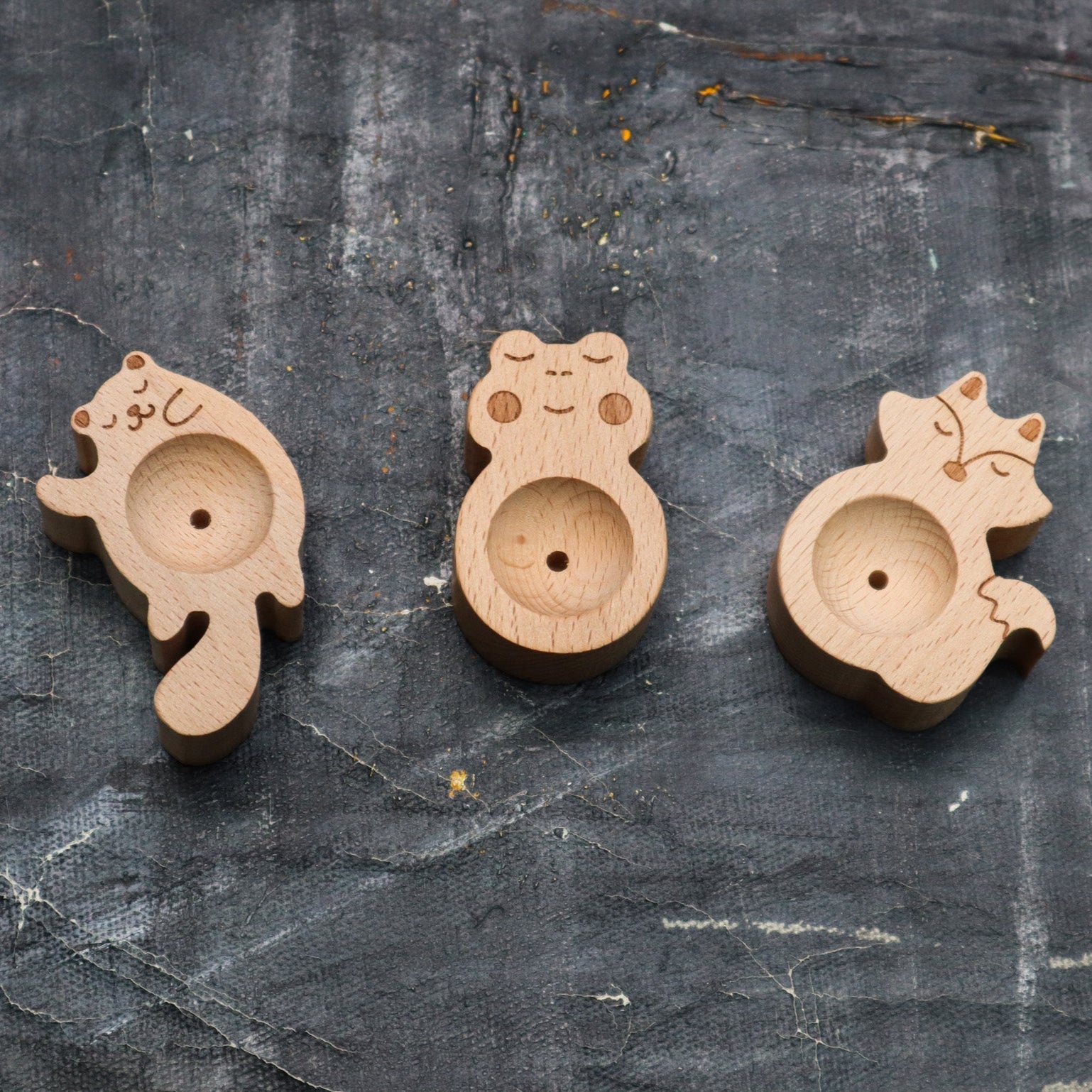 Beaver - Wooden Essential Oil Diffuser | Incense Holder-4