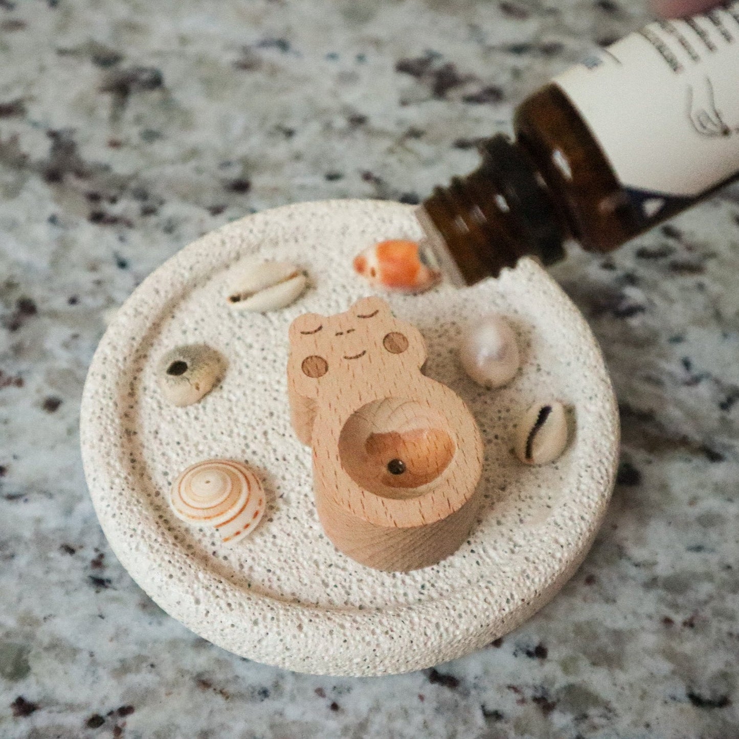 Frog - Wooden Essential Oil Diffuser | Incense Holder-3