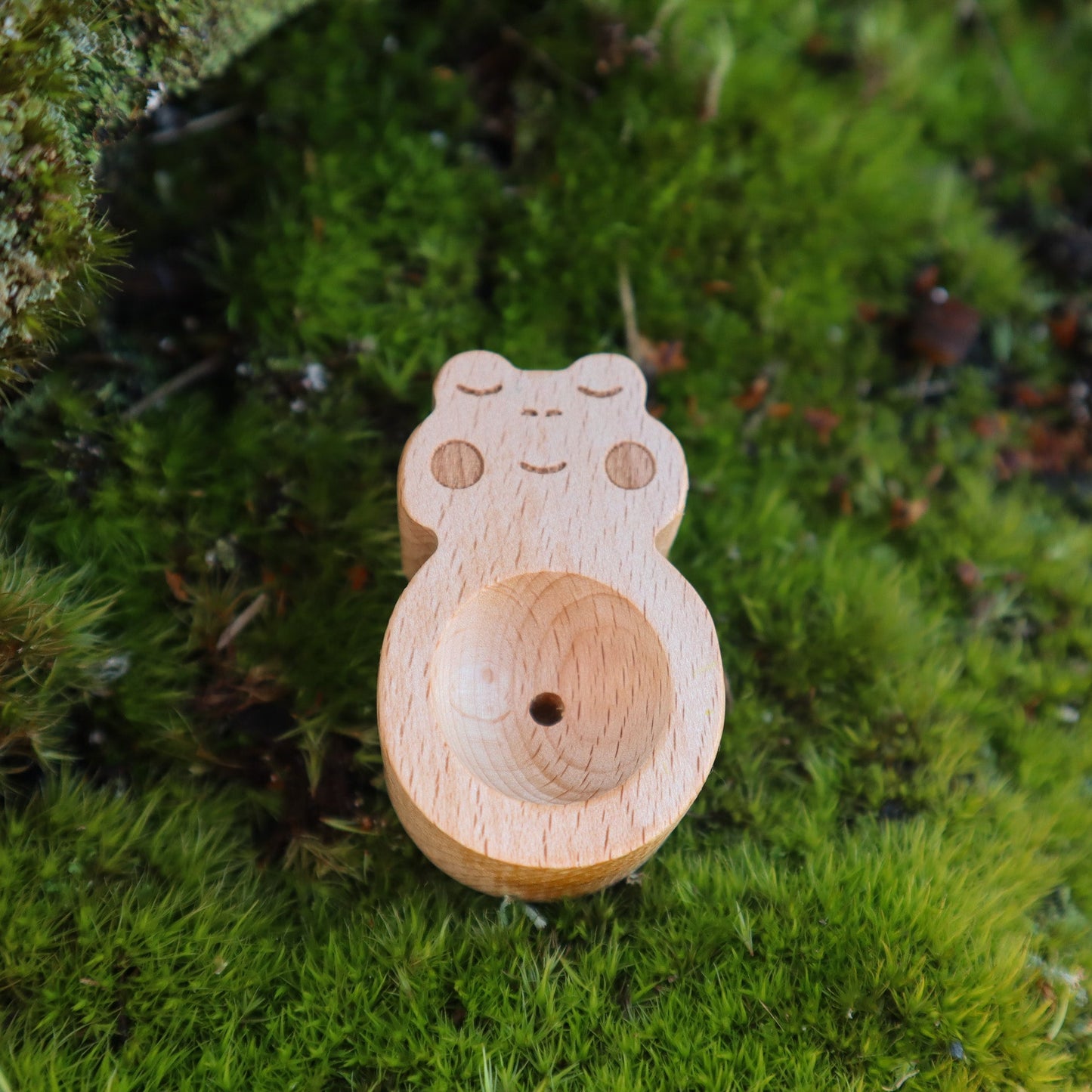 Frog - Wooden Essential Oil Diffuser | Incense Holder-1