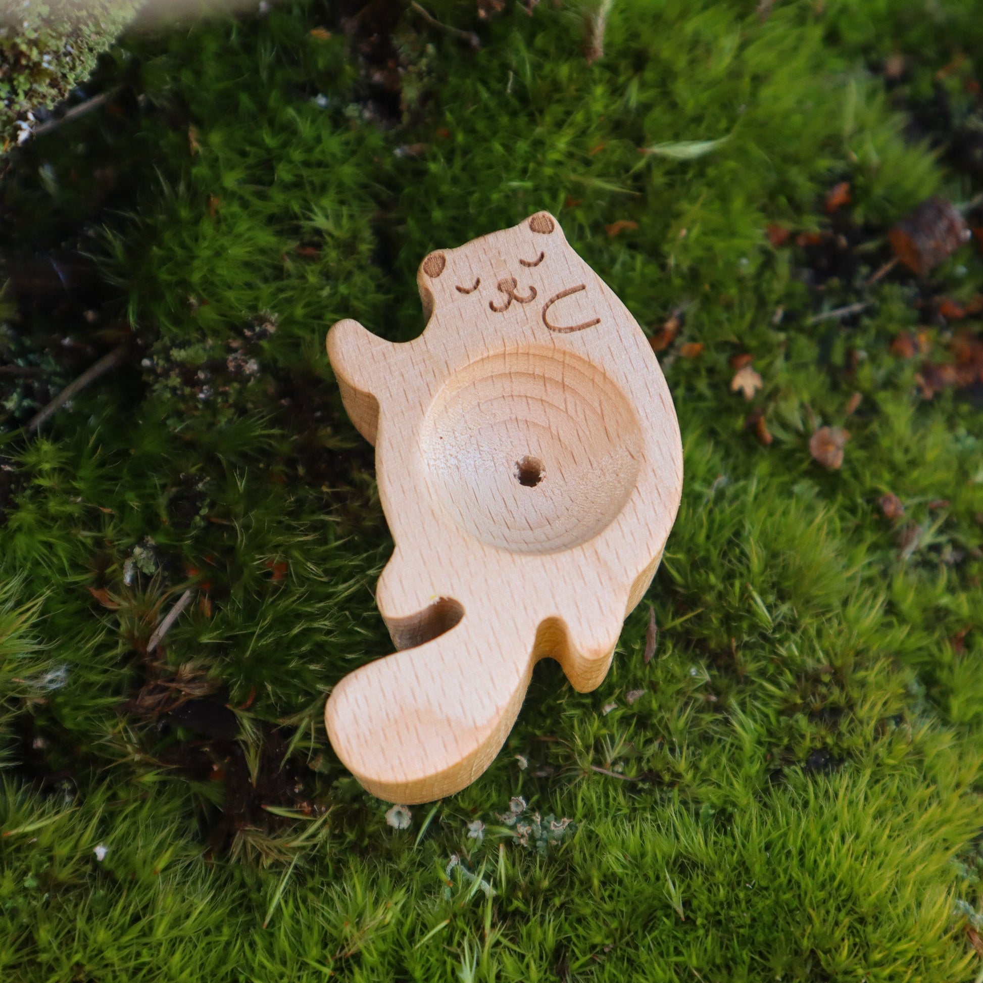 Beaver - Wooden Essential Oil Diffuser | Incense Holder-1