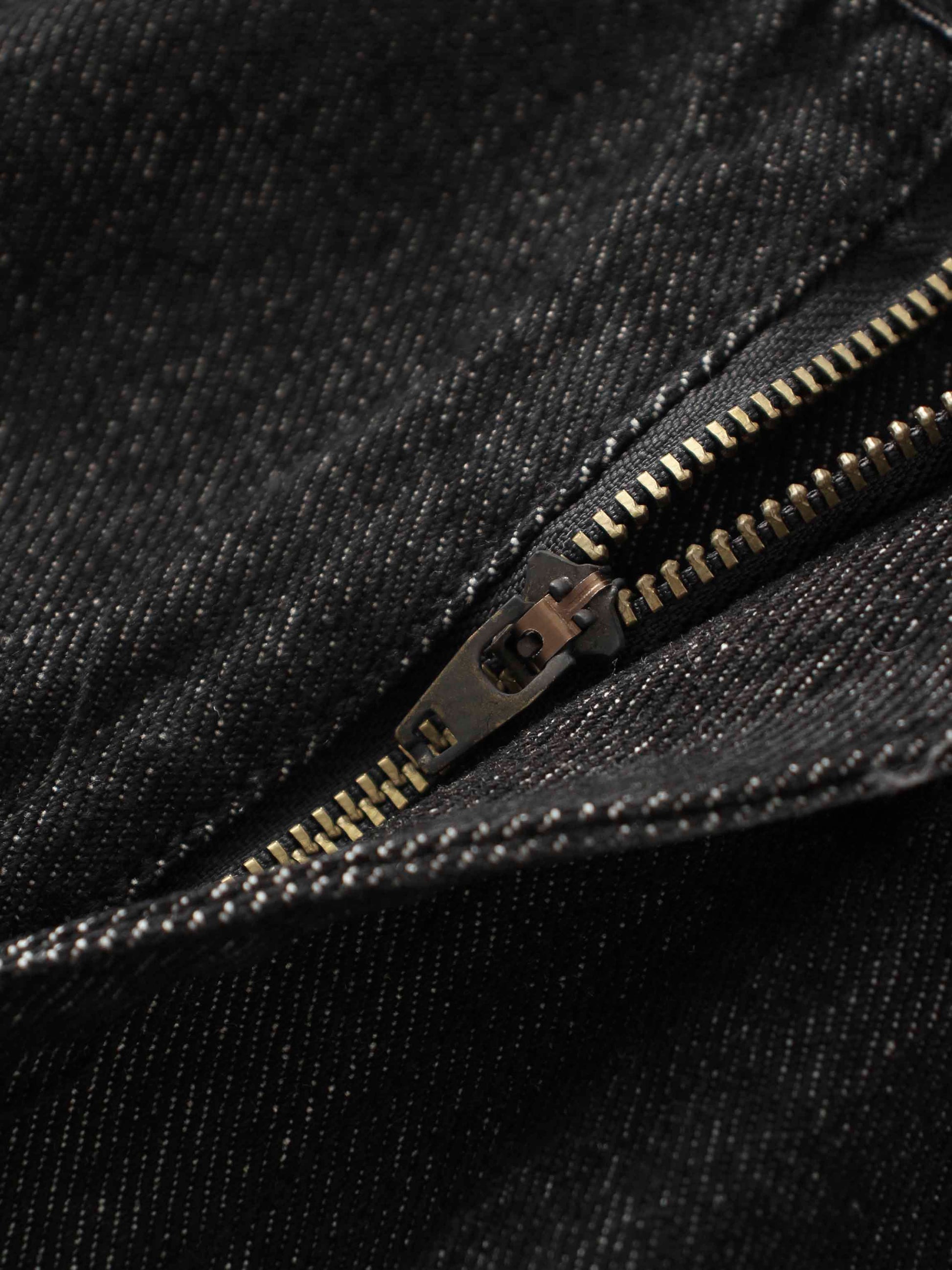 Front Seam Detail Denim Skirt-Black Wash-3