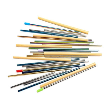 Bulk Straight Reusable Straws-0